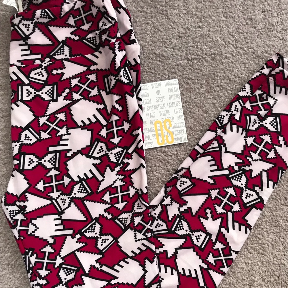 SOLD!!! NWT HTF OS LuLaRoe Computer Icon Leggings